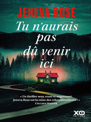cover image of Tu n'aurais pas dû venir ici